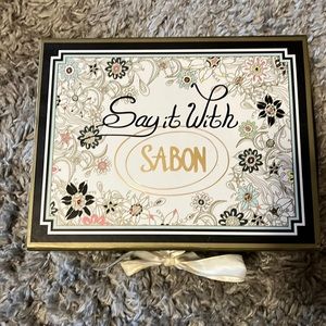 Sabon Full Size Gift Set Patchouli Lavender Vanilla Scented